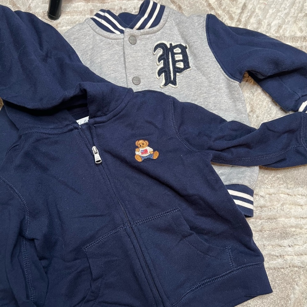✨BUNDLE DEAL✨ Two Ralph Lauren jackets (18 months)